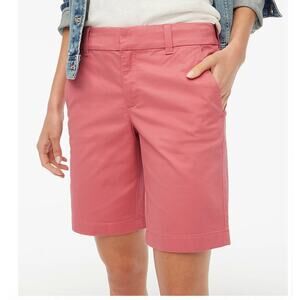 J Crew Frankie 9 inch Bermuda Deep Pink Size 14